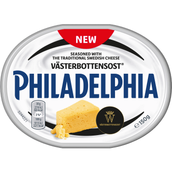Färskost med Västerbottensost® 150g Philadelphia.