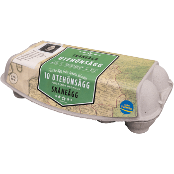 Utehönsägg Skåne M/L 10-p Stjärnägg.