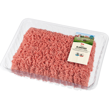 Blandfärs Färsk 70/30 Finmald ca 1,6kg ICA.