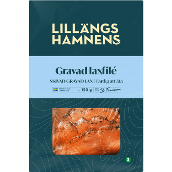 Laxfilé Gravad Skivad 150g Lillängshamnen.