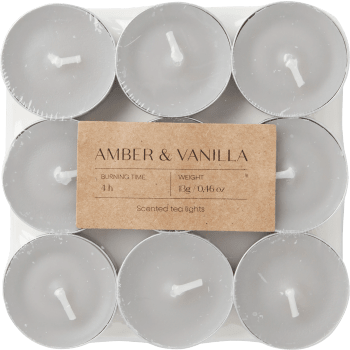 Doftvärmeljus Lucia amber&vanilla.