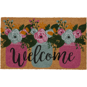 Dörrmatta Welcome 45x75cm.