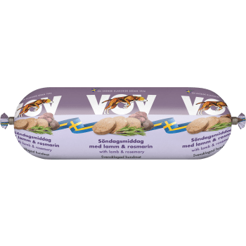 Hundfoder Lamm/Rosmarin 550g Vov.