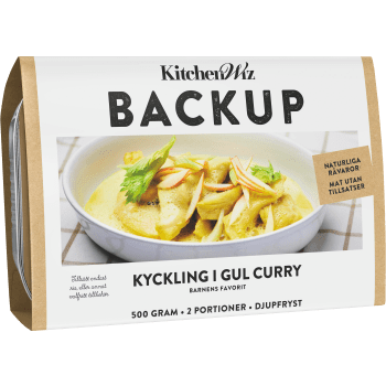 Kyckling I Gul Curry 500g Kitchenwiz Backup.