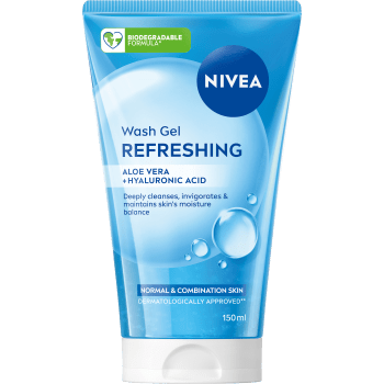 Ansiktsrengöring Wash Gel Refreshing 150ml Nivea.