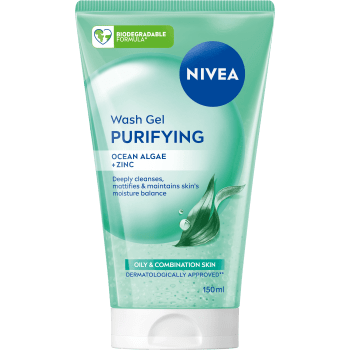 Ansiktsrengöring Wash Gel Purifying 150ml Nivea.