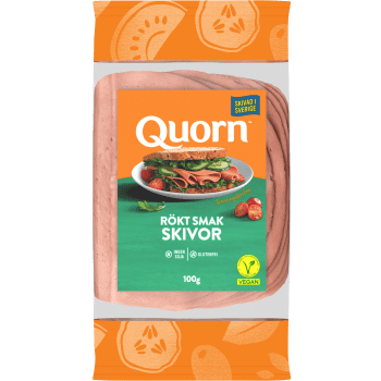 Veganskivor Rökt smak 100g Quorn.