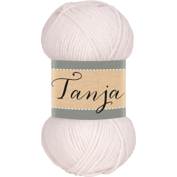 Garn Tanja 023 Ecru 100g Falkgarn.
