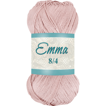 Garn Emma 978 Puderrosa 100g Falkgarn.