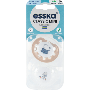 Napp Classic Mini Silikon 2-p 0m+ Esska.