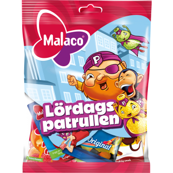 Godispåse Lördagspatrullen 150g Malaco.