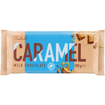 Caramel Milk Choco 100g Treatville.