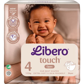 Blöjor Touch Strl 4 7-12kg 36-p Libero.