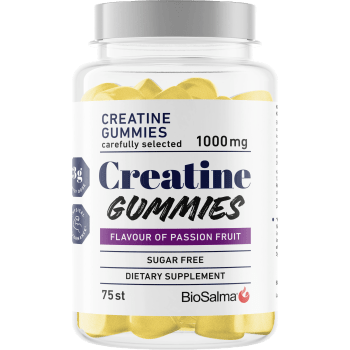 Creatine Gummies Passion Fruit 1000mg BioSalma.
