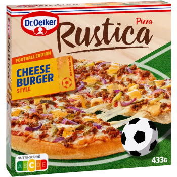 Pizza Rustica Cheeseburger style 433g Dr.Oetker.