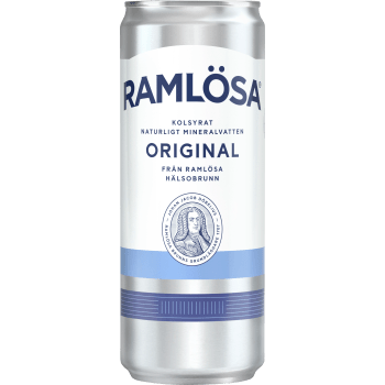 Kolsyrat vatten Original 33cl Ramlösa.