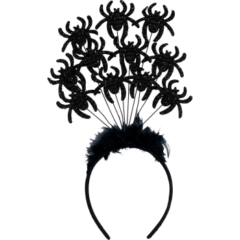 Diadem med spindlar Festive.