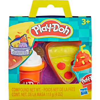 Play-Doh Leklera pizza och milkshake.