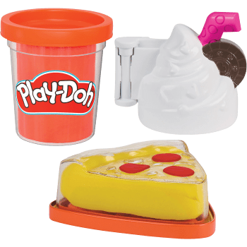 Play-Doh Leklera pizza och milkshake.