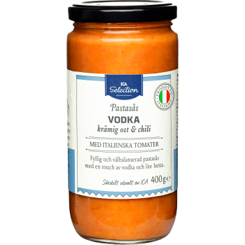 Pastasås Vodka 400g ICA Selection.