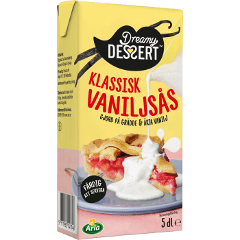 Vaniljsås Klassisk 10% 5dl Dreamy Dessert.