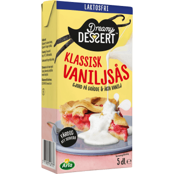 Vaniljsås Klassisk Laktosfri 10% 5dl Dreamy Dessert.