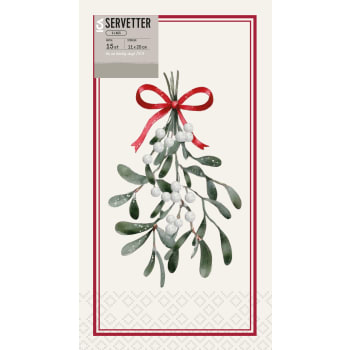 Servett 20cm Mistel 15-p ICA.