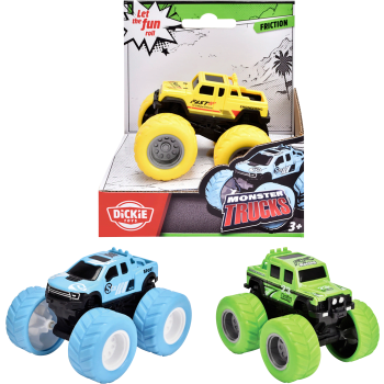 Monster Trucks 8,5cm 1-p Dickie Toys.