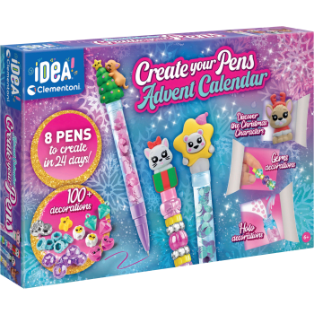 Adventskalender Create Your Pens Clementoni.