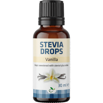 Sötningsmedel Stevia Drops Vanilla 30ml Sukrin.