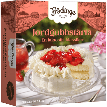 Jordgubbstårta Fryst 500g Frödinge.