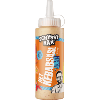 Kebabsås Het Light 250ml Schysst Käk.