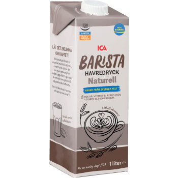 Havredryck Barista Naturell 1l ICA.