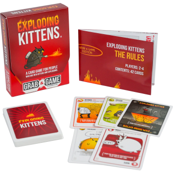 Kortspel Exploding Kittens.