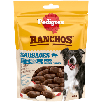 Hundgodis Ranchos Sausages 60g Pedigree.