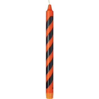 Kronljus orange rand 27,5cm 1p ICA.