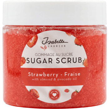 Sockerskrubb Jordgubb 500g Isabelle Laurier.