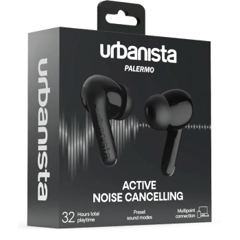Hörlur in-ear Palermo ANC svart Urbanista.