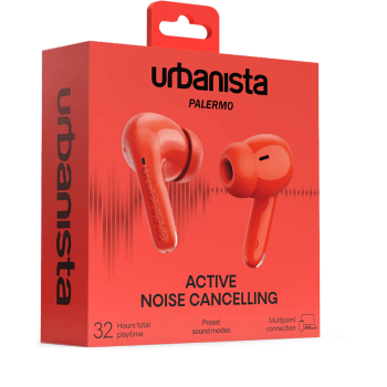 Hörlur in-ear Palermo ANC orange Urbanista.