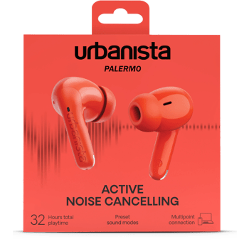 Hörlur in-ear Palermo ANC orange Urbanista.