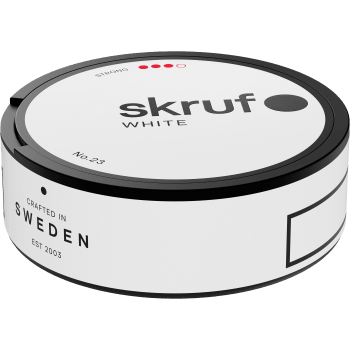 Skruf no.23 White Strong 21.6g.