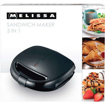 Smörgåsgrill 3-i-1 850W Melissa.