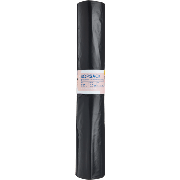 Sopsäck 10p 125L Rosa Bandet ICA.