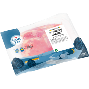 Kycklinglårfilé Färsk 420g ICA Gott Liv.