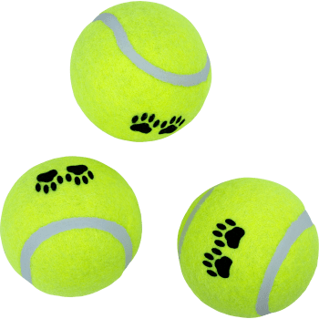 Hundleksak Tennisbollar 3pack Happy Petzy.