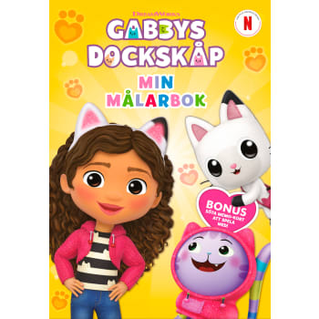 Gabbys dockskåp. Min målarbok.
