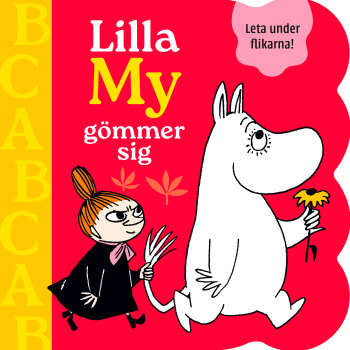 Lilla My gömmer sig.