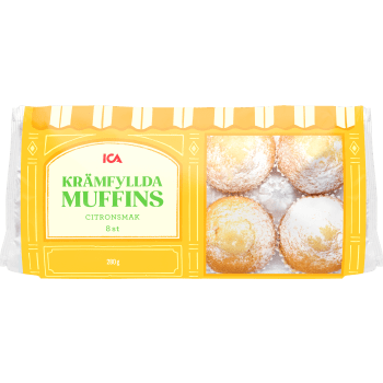 Citronmuffins Fyllda 280g ICA.