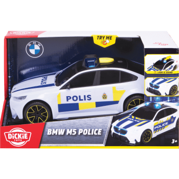 Polisbil BMW M5 26cm Dickie Toys.