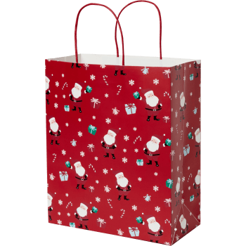 Presentpåse Santa 26x31 cm.
